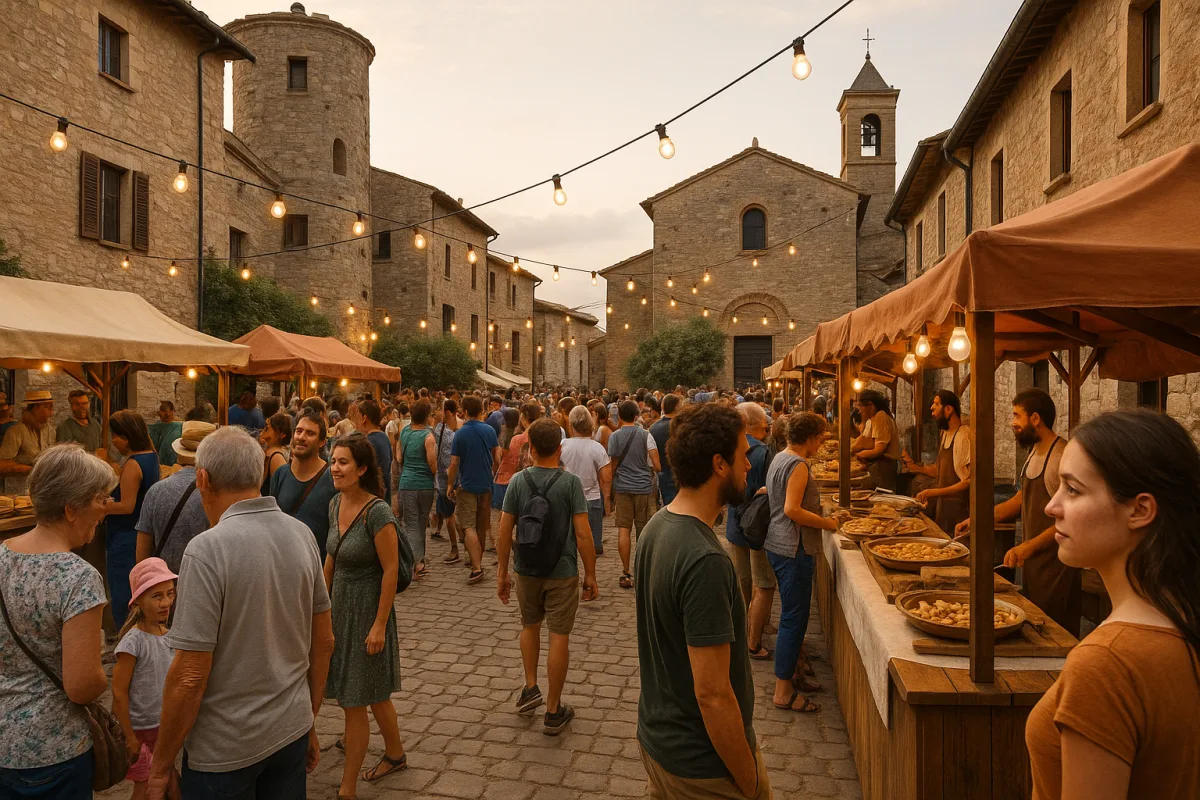 Quali sagre si tengono nei borghi più caratteristici? Vivi le feste locali come un abitante