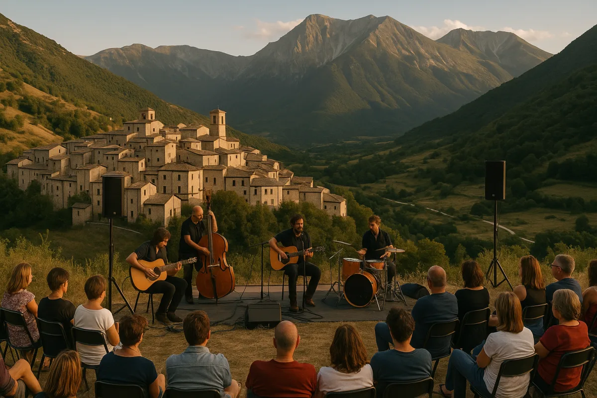 Festival musicali in Abruzzo tra borghi e montagne: le location più suggestive dove ascoltare musica dal vivo