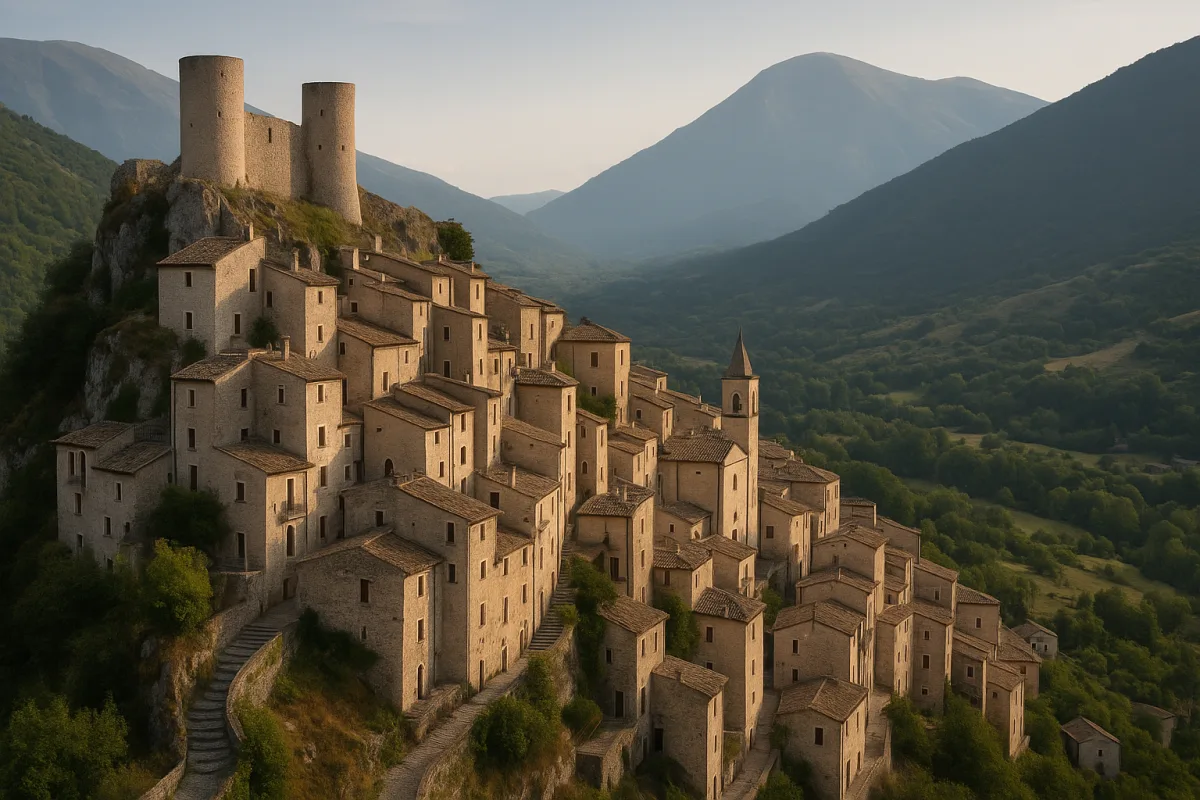 Dove sono i borghi più fotografati d'Abruzzo? Gli spot da immortalare senza folla