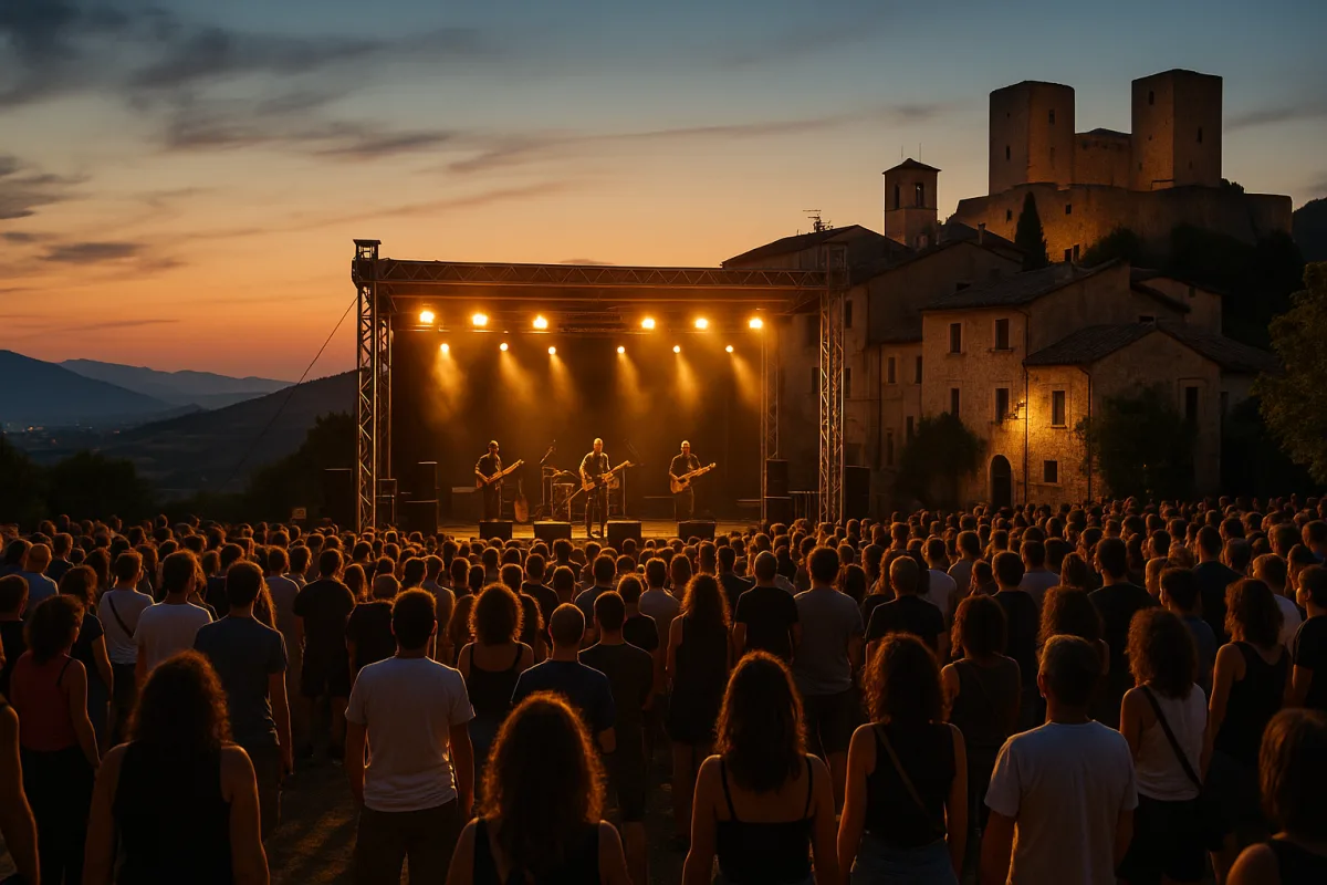 Concerti all'aperto in Abruzzo: i luoghi perfetti per godersi serate estive indimenticabili