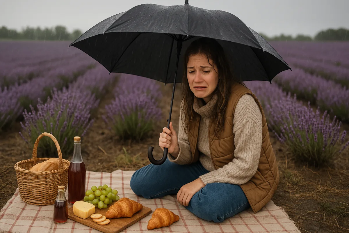 Come si organizza un picnic tra i campi di lavanda abruzzesi? L’errore nella scelta della stagione che rovina la giornata