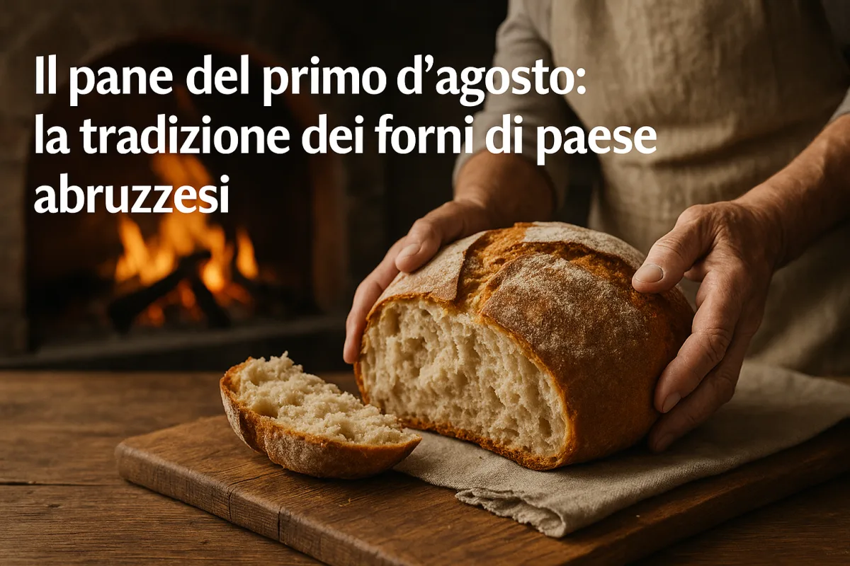 Il pane del primo d'agosto: la tradizione dei forni di paese abruzzesi