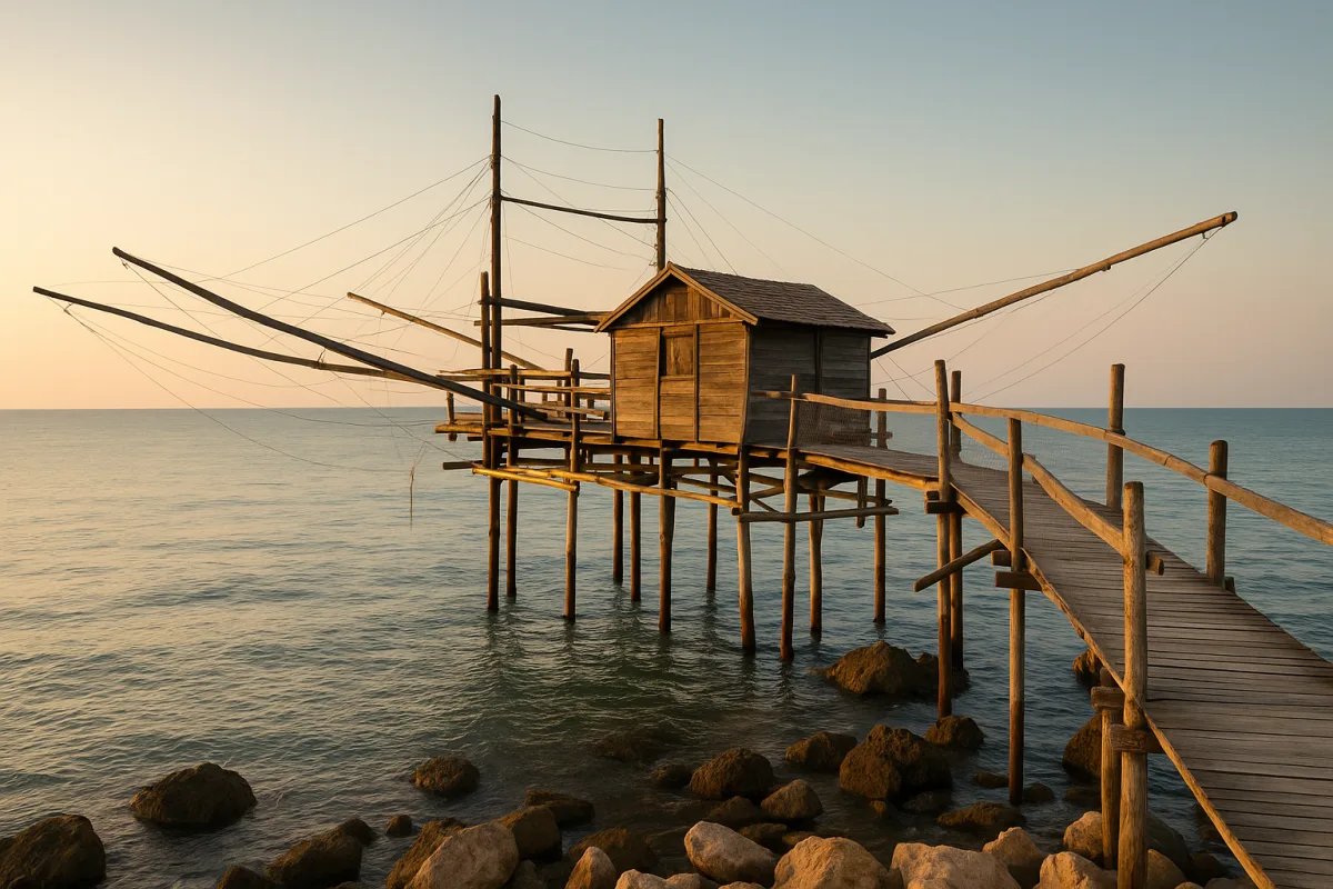 Il primo weekend d'agosto sui trabocchi: guida alla Costa che non ti aspetti