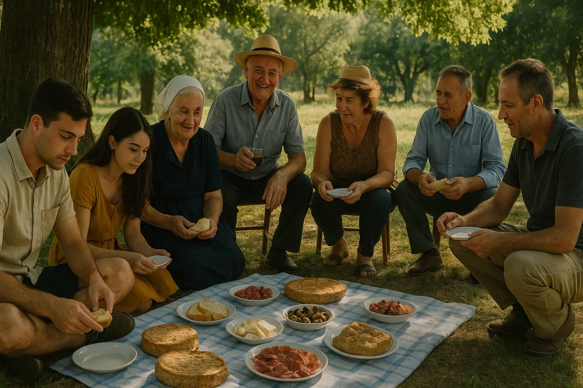 Le "merende" della domenica: dove gli abruzzesi andavano a mangiare all'ombra