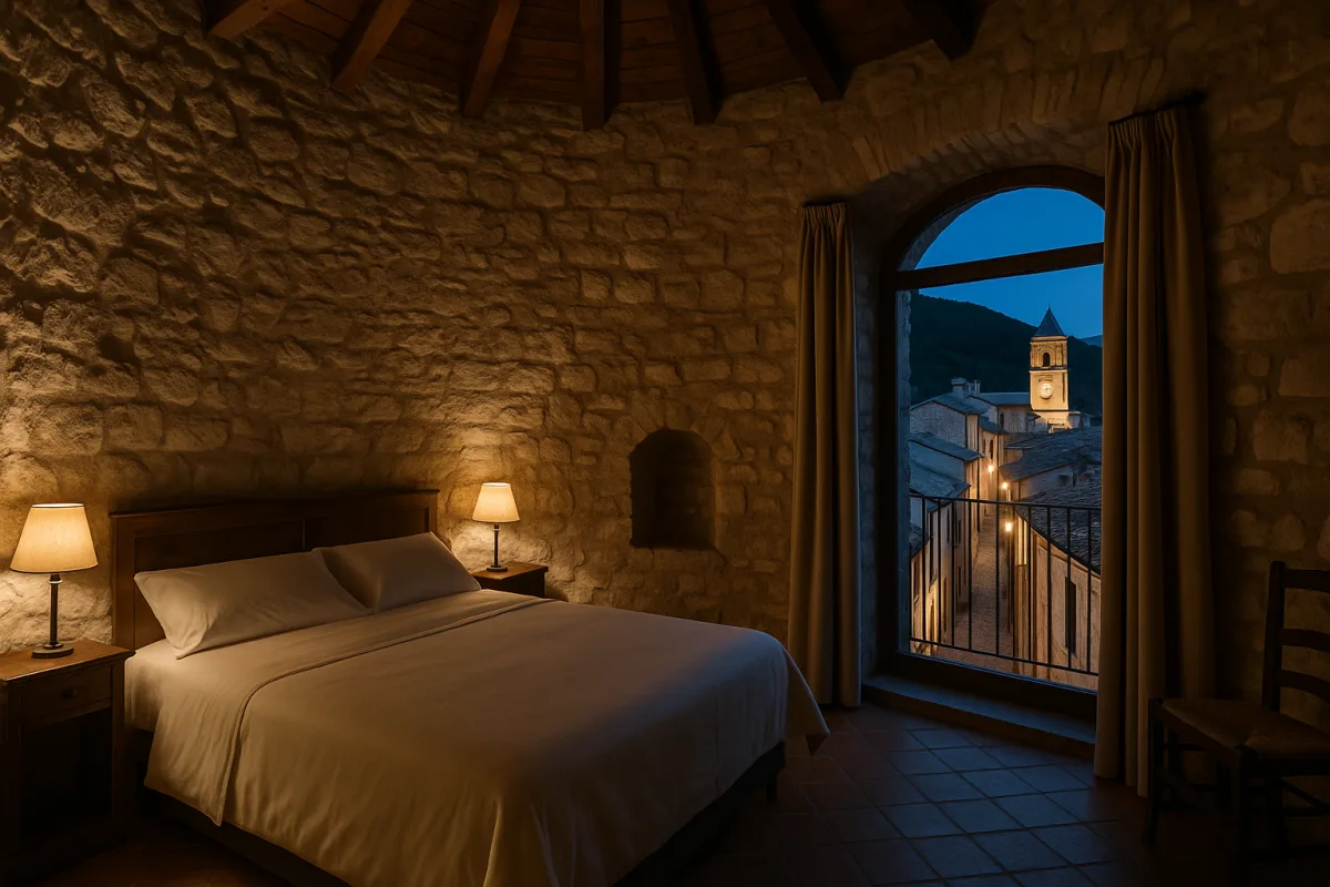 Dormire in un’antica torre nel cuore di un borgo abruzzese: come vivere un soggiorno davvero unico