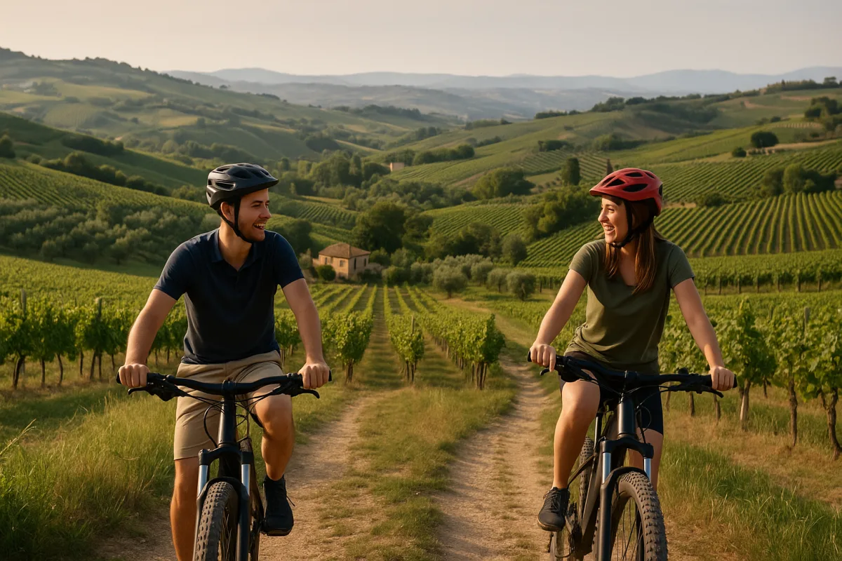 Tour in e-bike tra le colline del Montepulciano d’Abruzzo: tappe insolite per un’esperienza senza fatica