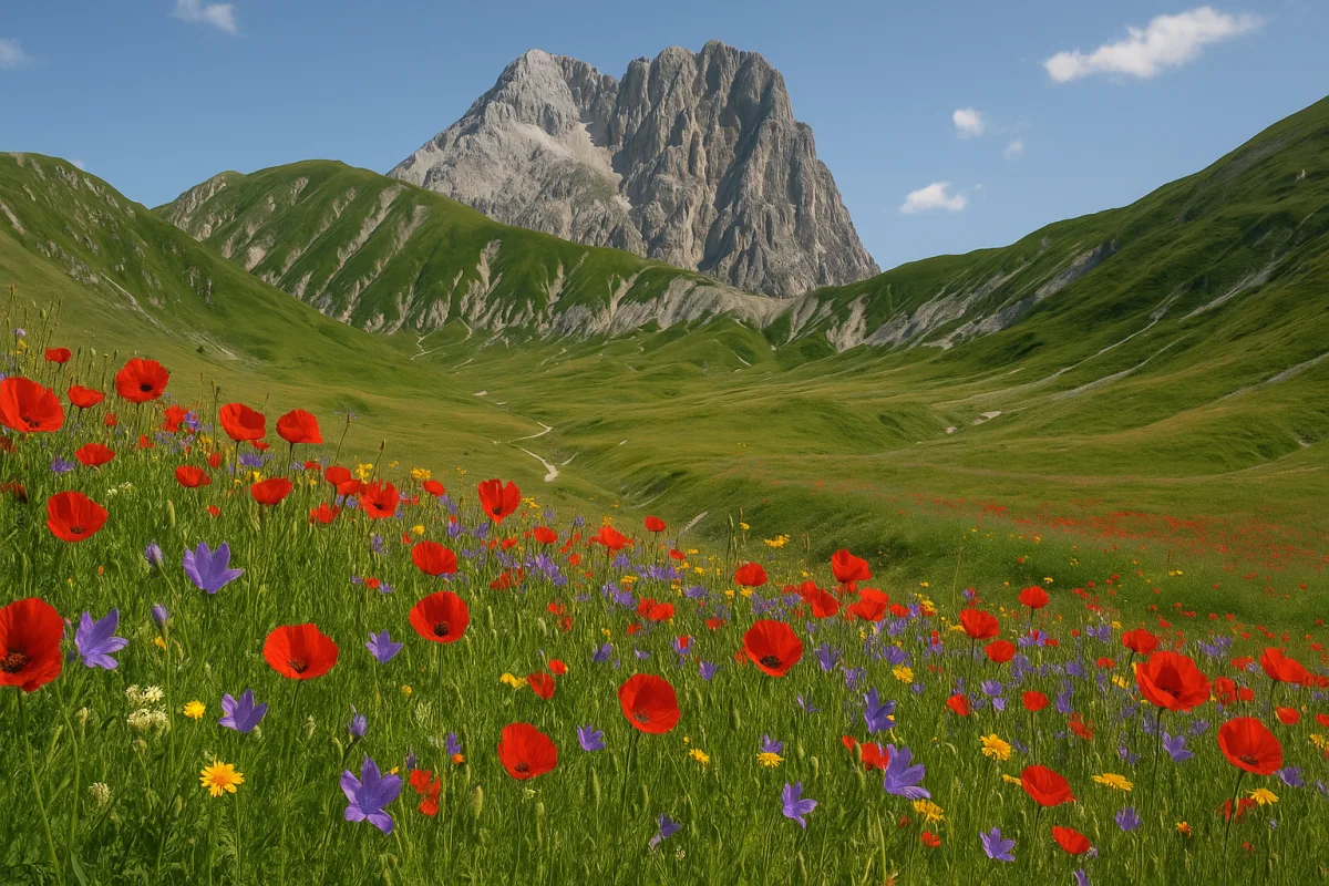 Quali sono i percorsi migliori per vedere le fioriture del Gran Sasso? Le settimane da segnare