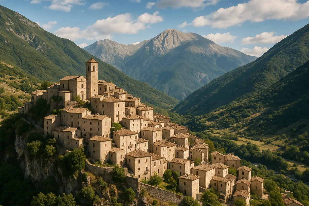 Borghi arroccati sulle montagne abruzzesi: panorami spettacolari e storie millenarie