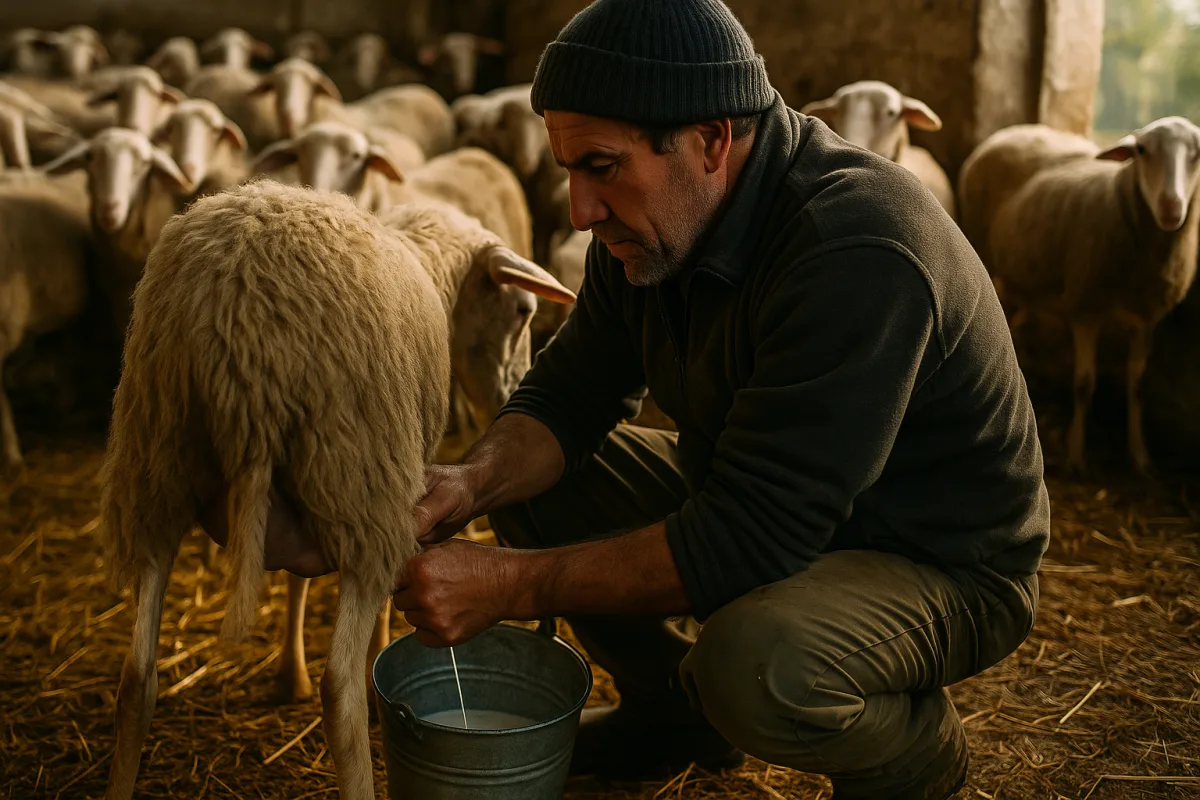 Come si svolge una giornata in un ovile abruzzese? Il gesto quotidiano che pochi turisti vivono