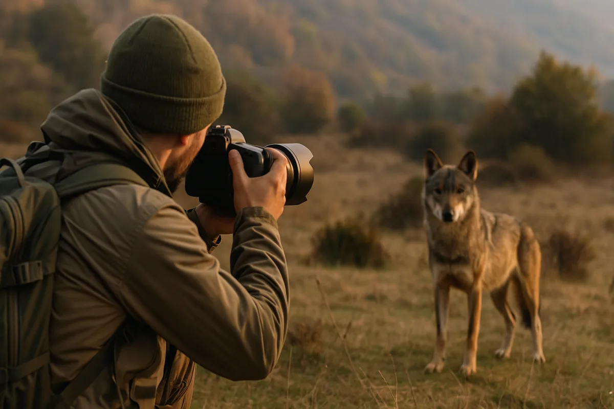 Safari fotografico alla ricerca dei lupi nei parchi abruzzesi: come organizzarlo senza disturbare la natura