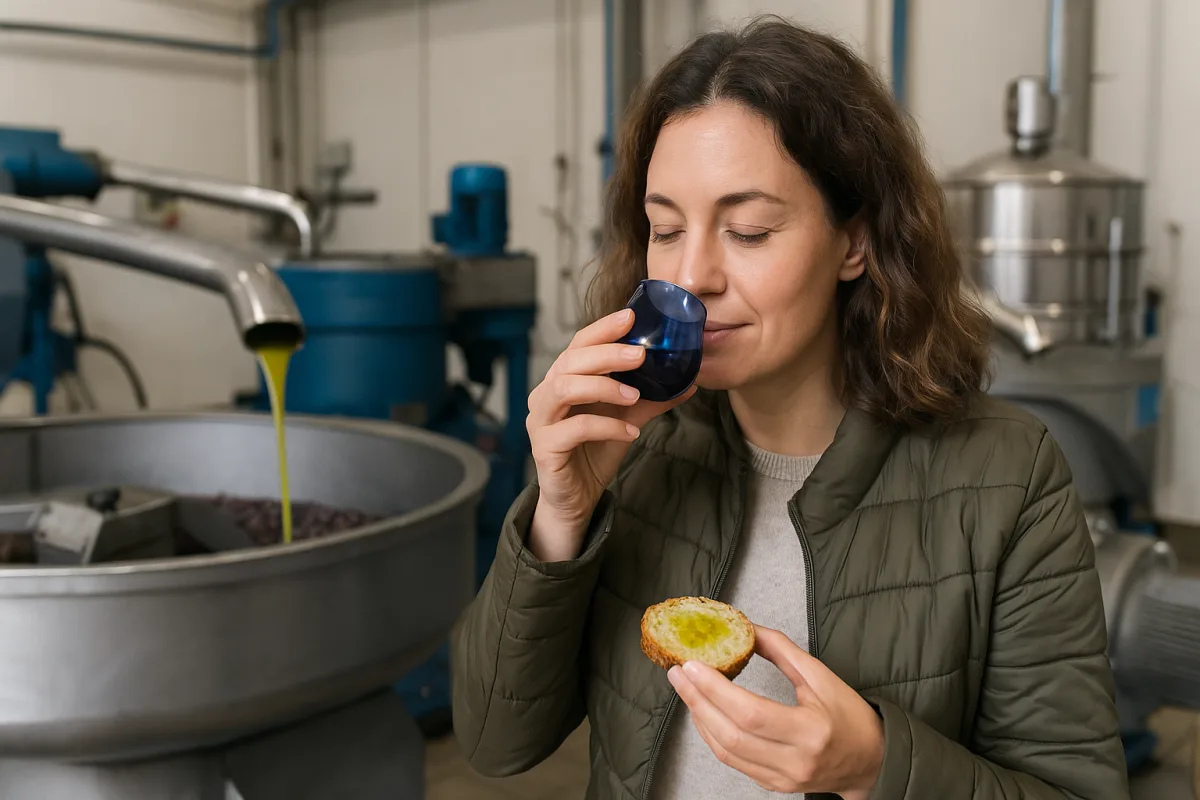 Entrare in un frantoio durante la spremitura delle olive: il profumo e la degustazione che conquista tutti