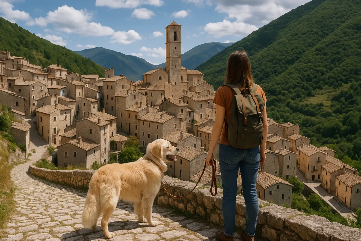 Quali sono i borghi più pet-friendly dell'Abruzzo? Vacanze senza rinunciare al tuo amico a quattro zampe
