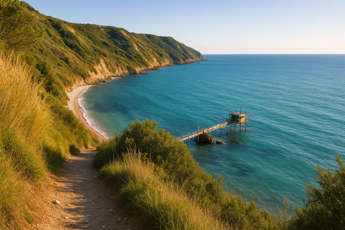 Qual è il percorso costiero più suggestivo in Abruzzo? I punti segreti accessibili solo a piedi