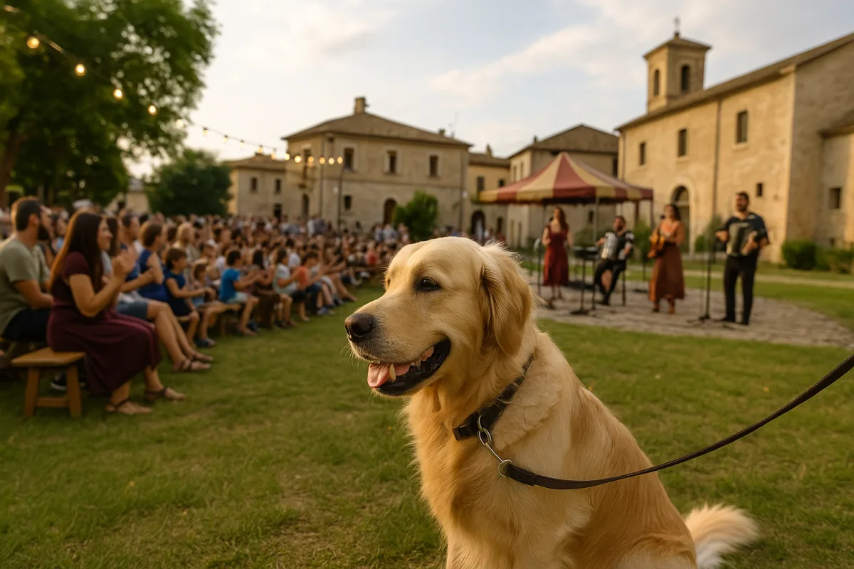 Quali eventi open air abruzzesi sono pet-friendly? Località dove il tuo amico a quattro zampe è davvero il benvenuto