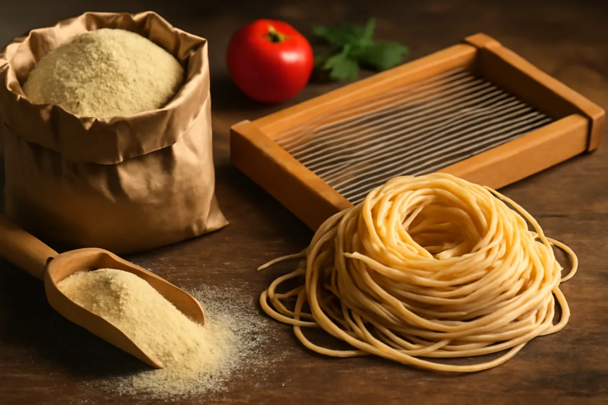 Farina di grano duro per la chitarra: la scelta che cambia tutto il piatto