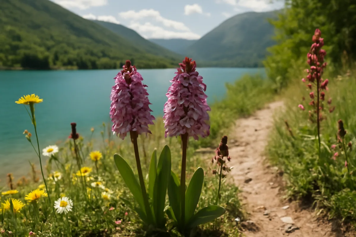 Flora del Parco Nazionale d'Abruzzo: le specie rare lungo i sentieri del lago