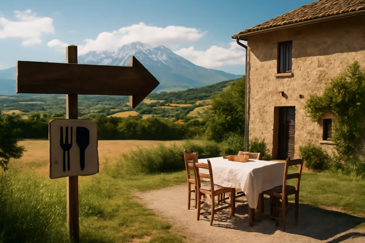 Dove mangiare cibo casalingo in agriturismo in Abruzzo: i segnali giusti