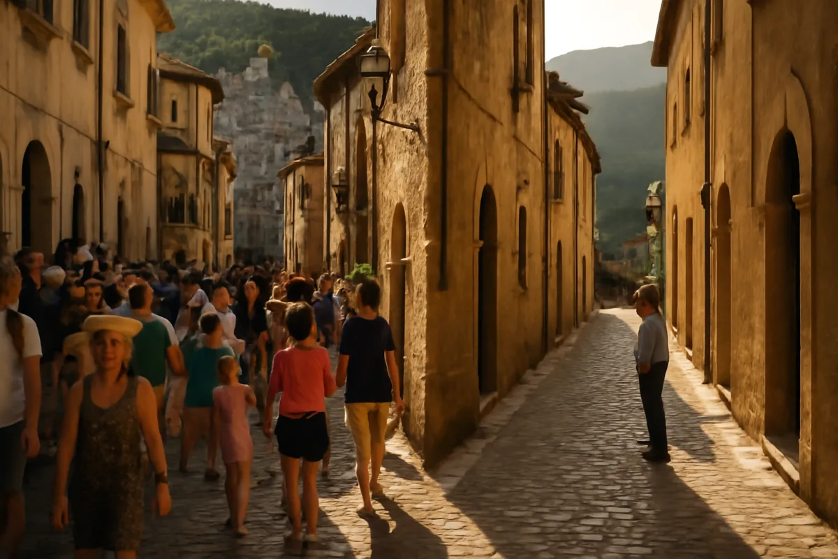 Borghi abruzzesi affollati in estate: gli orari in cui l'esperienza cambia radicalmente