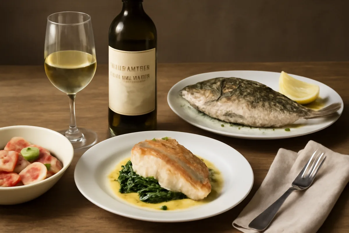 Abbinamento Trebbiano d'Abruzzo e pesce: i piatti che esaltano ogni sorso