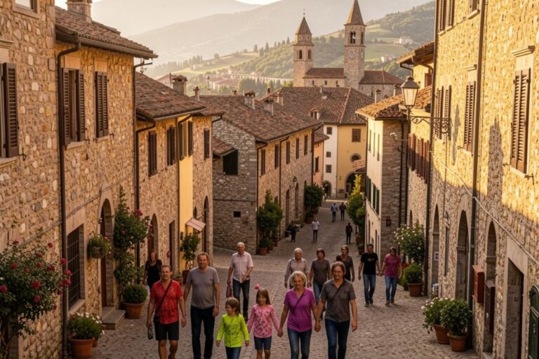 Il paese che sembra disegnato per essere vissuto lentamente